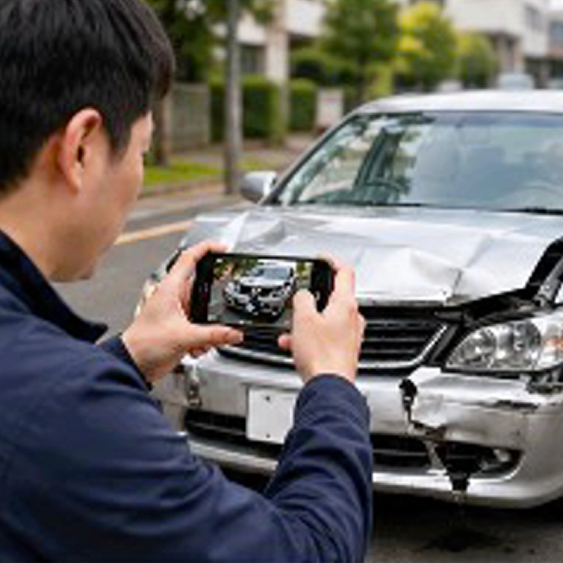 事故写真の信頼性を証明し、保険査定を迅速化